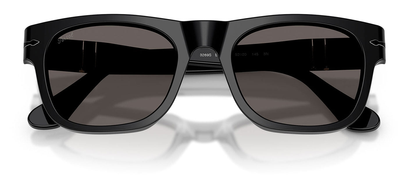 Persol PO3269S Sunglasses - Black / Dark Grey