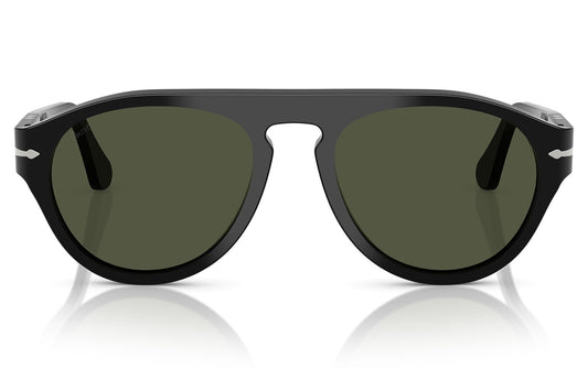 Persol PO3370S Sunglasses - Black / Green