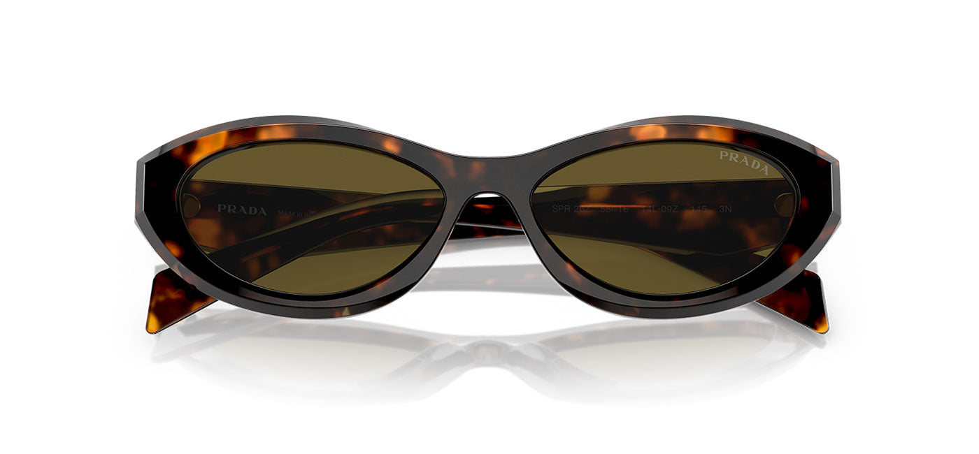 Prada PR 26ZS Sunglasses - Honey Tortoise / Dark Brown