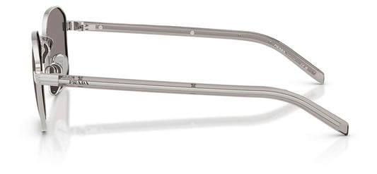 Prada PR C50S Sunglasses - Silver / Dark Grey