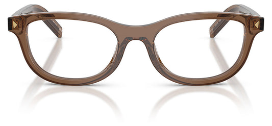 Prada PR D01VU Glasses - Transparent Clay