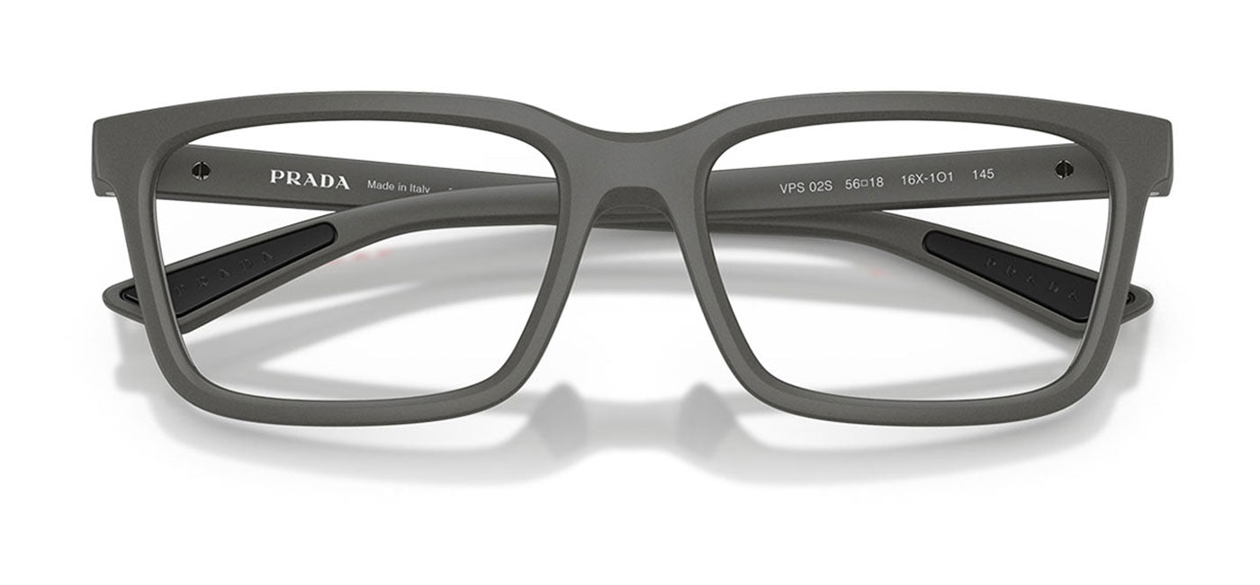 Prada Linea Rossa PS 02SV Glasses - Metal Grey
