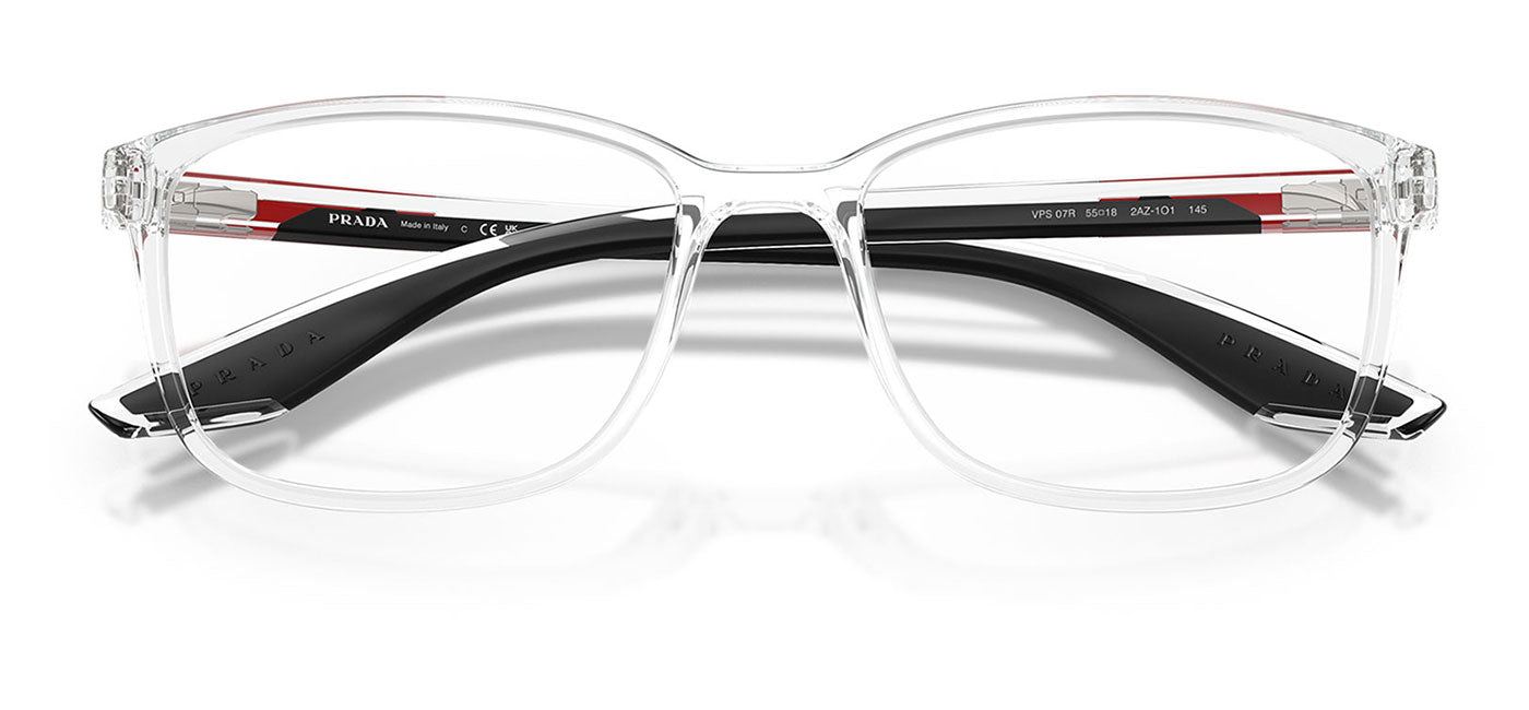 Prada Linea Rossa PS 07RV Glasses - Crystal
