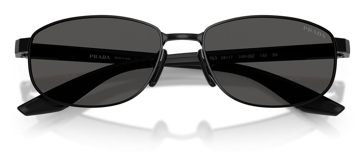Prada Linea Rossa PS B53S Sunglasses - Black / Full Black