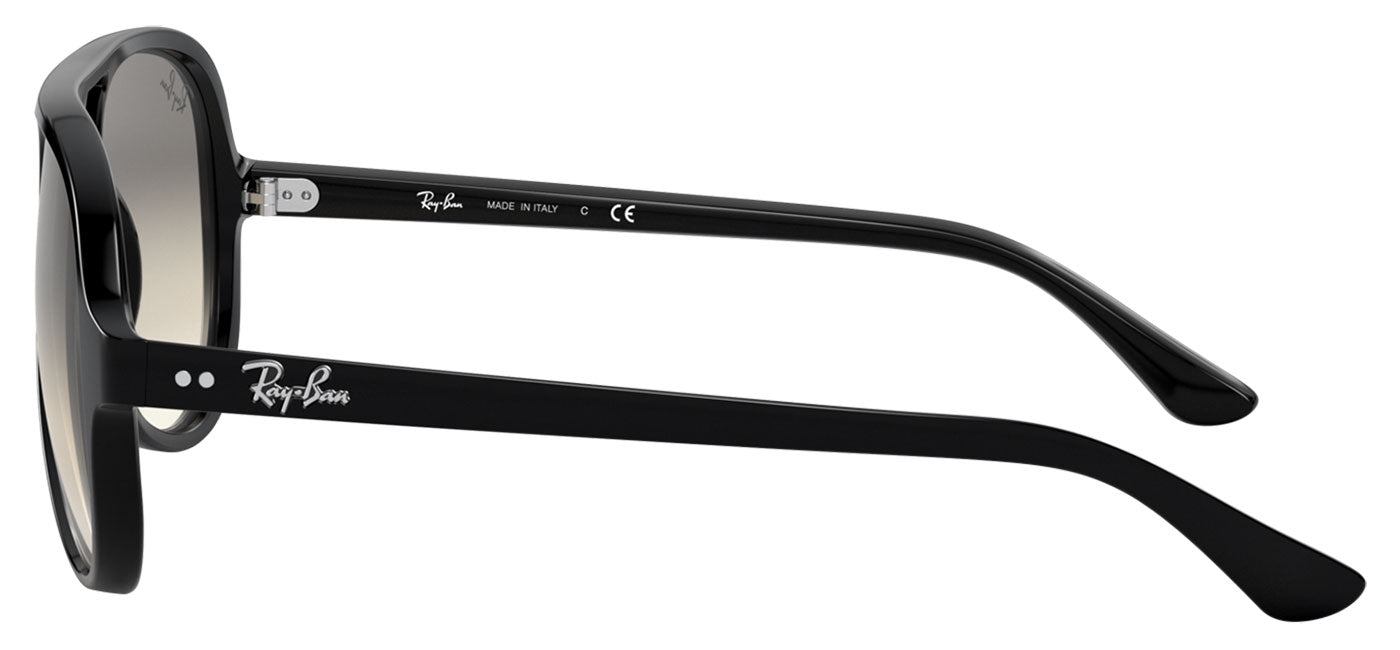 Ray-Ban RB4125 Cats 5000 Sunglasses - Black / Grey Gradient