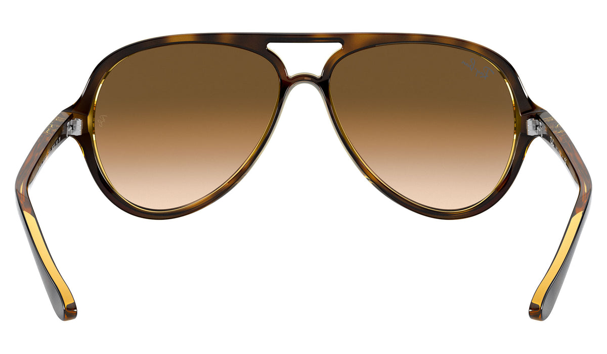 Ray-Ban RB4125 Cats 5000 Sunglasses - Tortoise / Brown B-15 Gradient