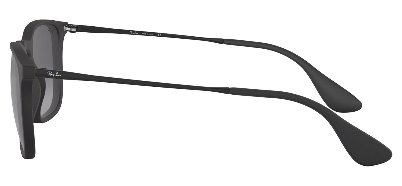 Ray-Ban RB4187 Chris Sunglasses - Black / Grey Gradient