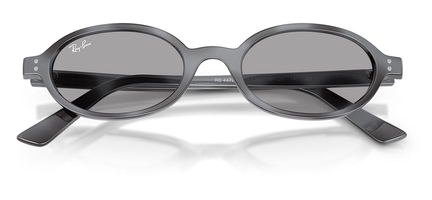 Ray-Ban RB4472 Khal Sunglasses - Dark Grey Havana / Blue