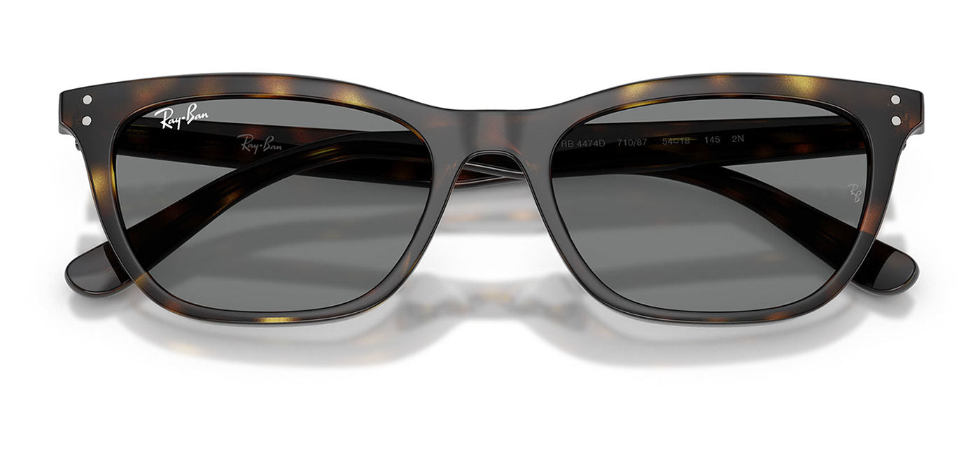 Ray-Ban RB4474D Sunglasses - Havana / Dark Grey