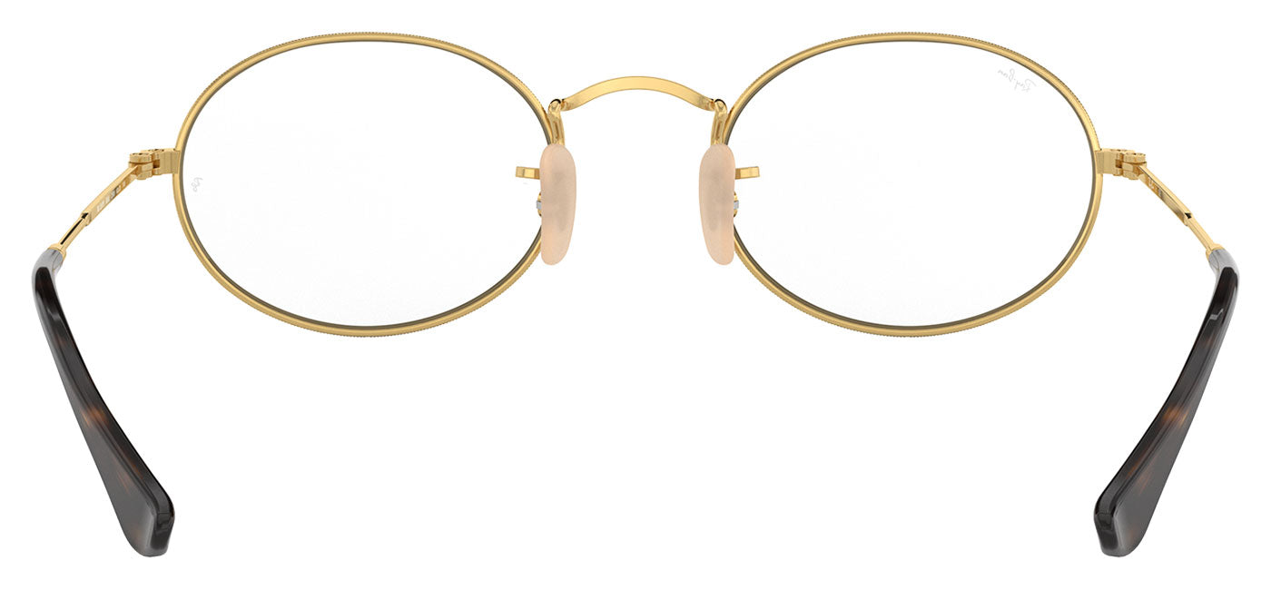 Ray-Ban RX3547V Oval Glasses - Arista Gold