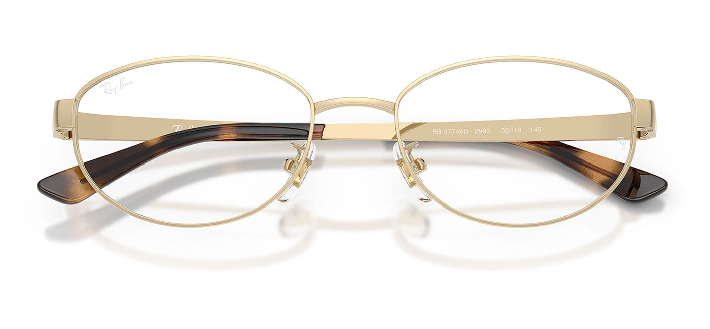 Ray-Ban RX3774VD Glasses - Light Gold
