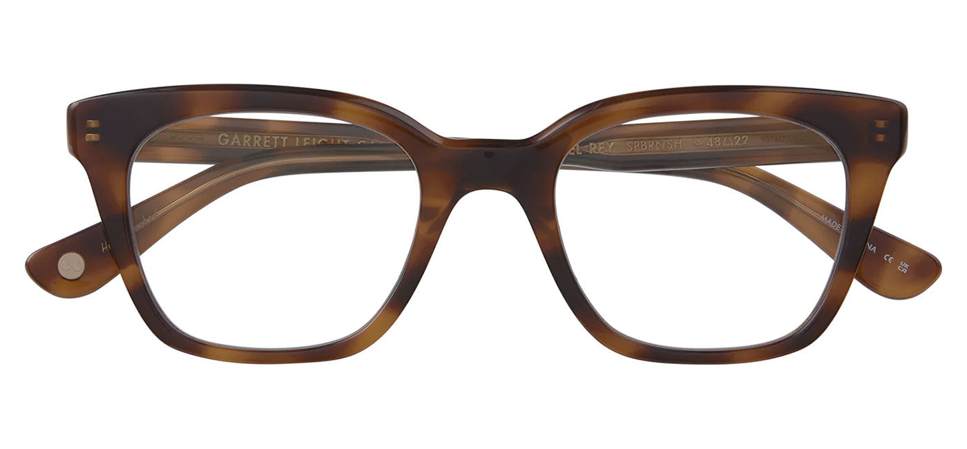 Garrett Leight El Ray Glasses - Spotted Brown Shell