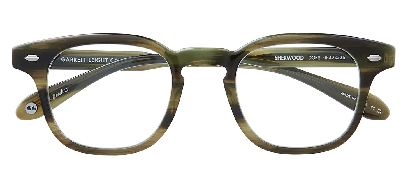 Garrett Leight Sherwood Glasses - Demi Blonde