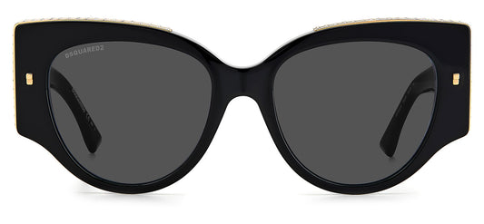 DSQUARED2 0032/S Sunglasses - Black / Grey