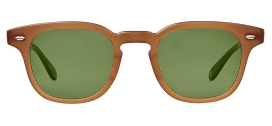 Garrett Leight Sherwood Sunglasses - Summer Sun / Pure Green