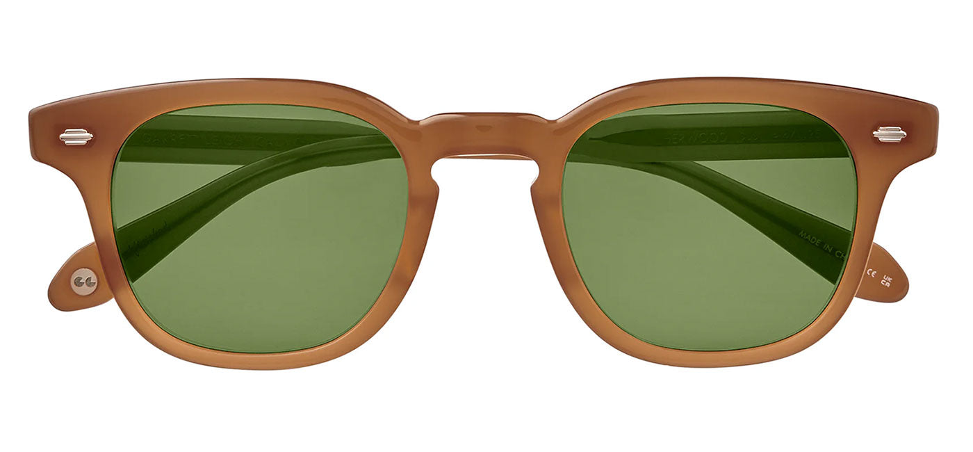 Garrett Leight Sherwood Sunglasses - Summer Sun / Pure Green