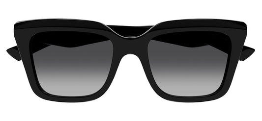 Alexander McQueen AM0473SA Sunglasses - Black / Grey