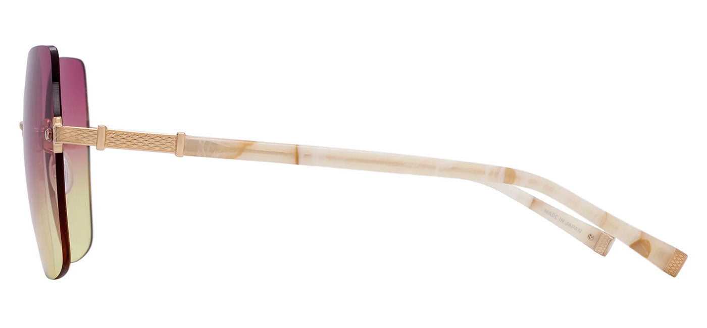 Barton Perreira Angie BP0255 Sunglasses - Tusk and Gold / Sun Kissed Gradient