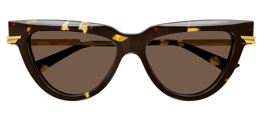 Bottega Veneta BV1265S Sunglasses - Havana / Brown
