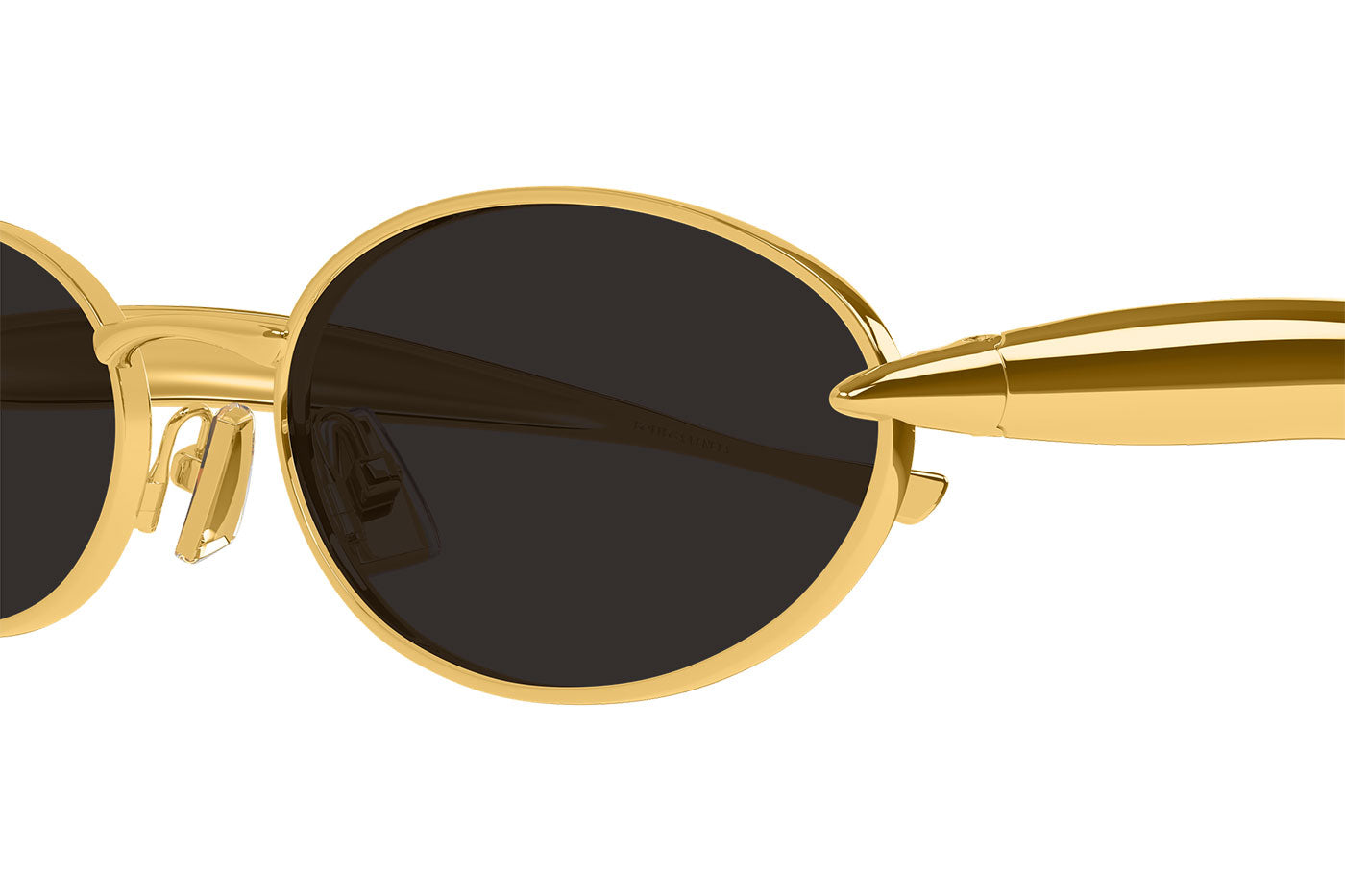 Bottega Veneta BV1386S Sunglasses - Gold / Grey