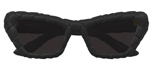 Bottega Veneta BV1438S Sunglasses - Black / Grey
