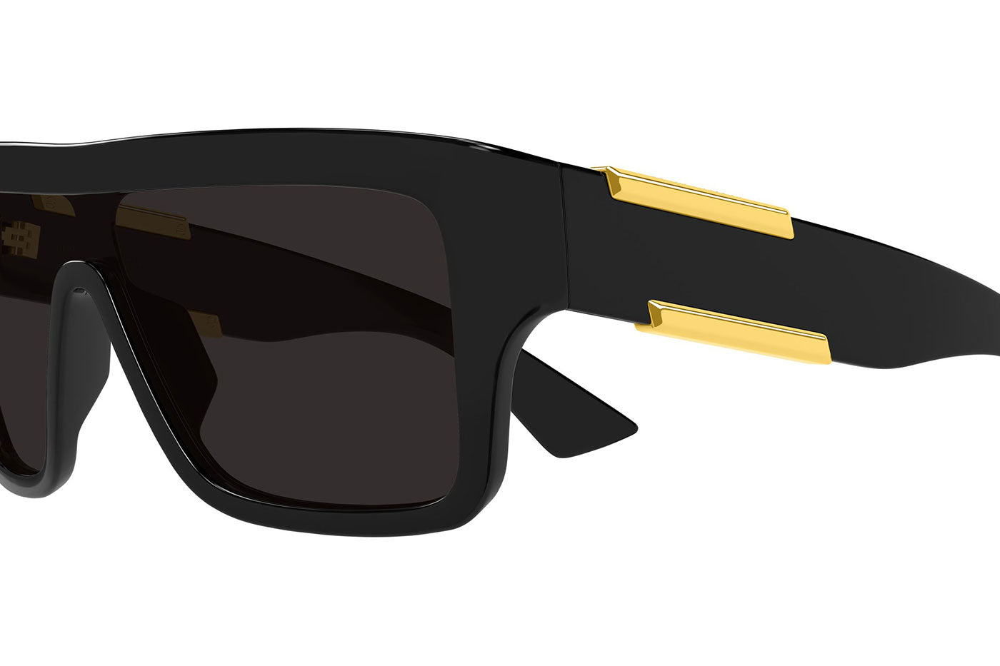 Bottega Veneta BV1451S Sunglasses - Black / Grey
