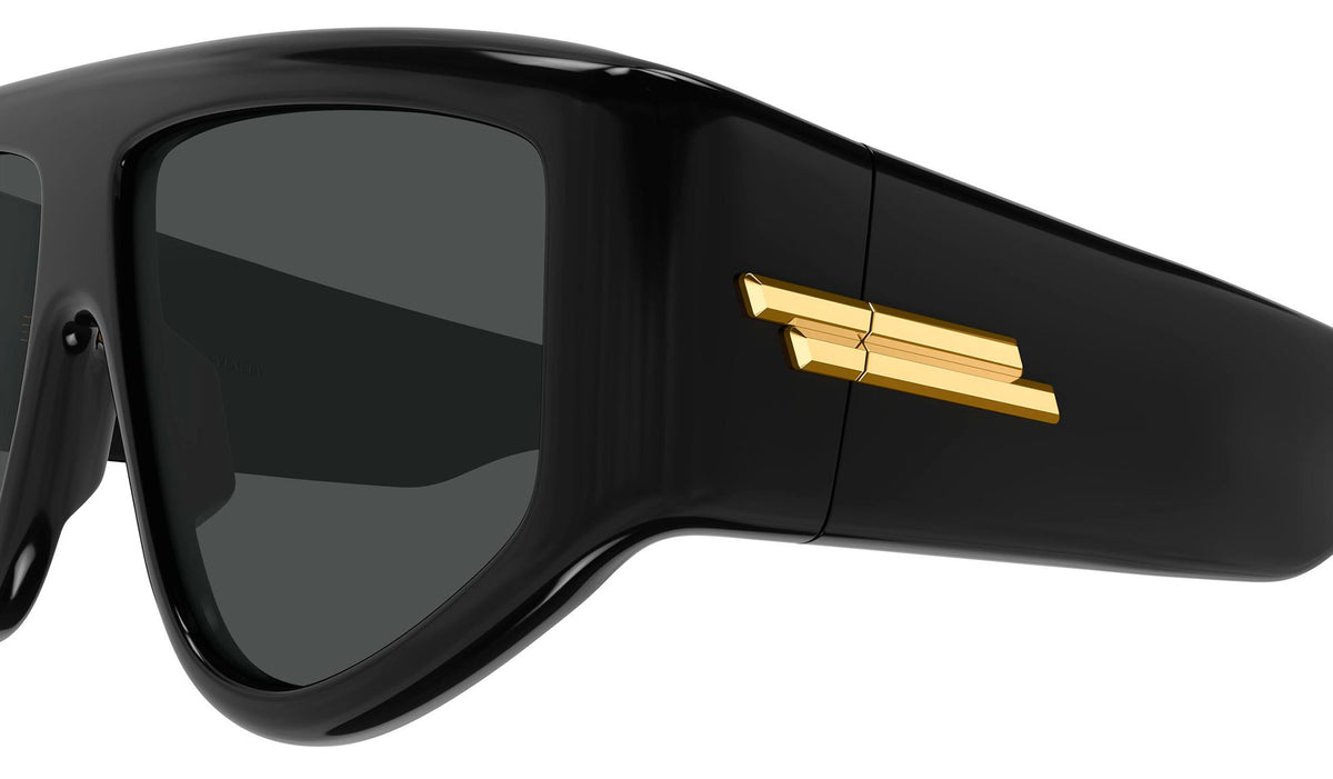 Bottega Veneta BV1492S Sunglasses - Black / Grey