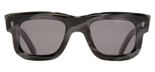 Cutler and Gross 1402 T1 Sunglasses - Obsidian Black / Grey