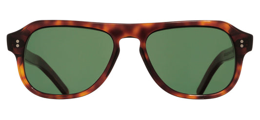 Cutler and Gross 0822V2 Sunglasses - Dark Turtle / Green