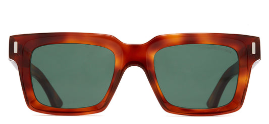 Cutler and Gross 1386 Sunglasses - Honey Havana / Green
