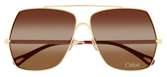 Chloe CH0278S Sunglasses - Gold / Brown