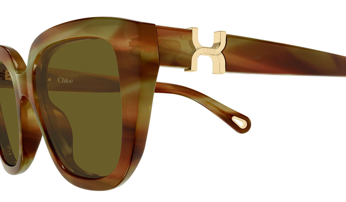 Chloe CH0410S Sunglasses - Havana / Brown