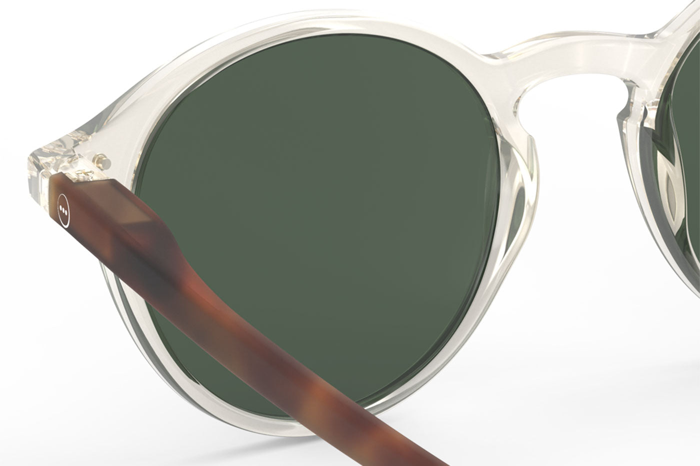 IZIPIZI #D Sunglasses - Sandstorm / Green Polarised