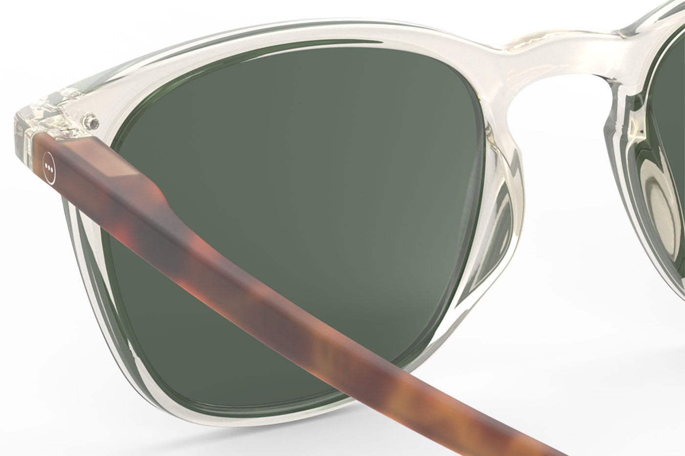 IZIPIZI #E Sunglasses - Sandstorm / Green Polarised
