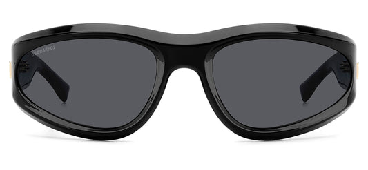 DSQUARED2 0101/S Sunglasses - Black / Grey
