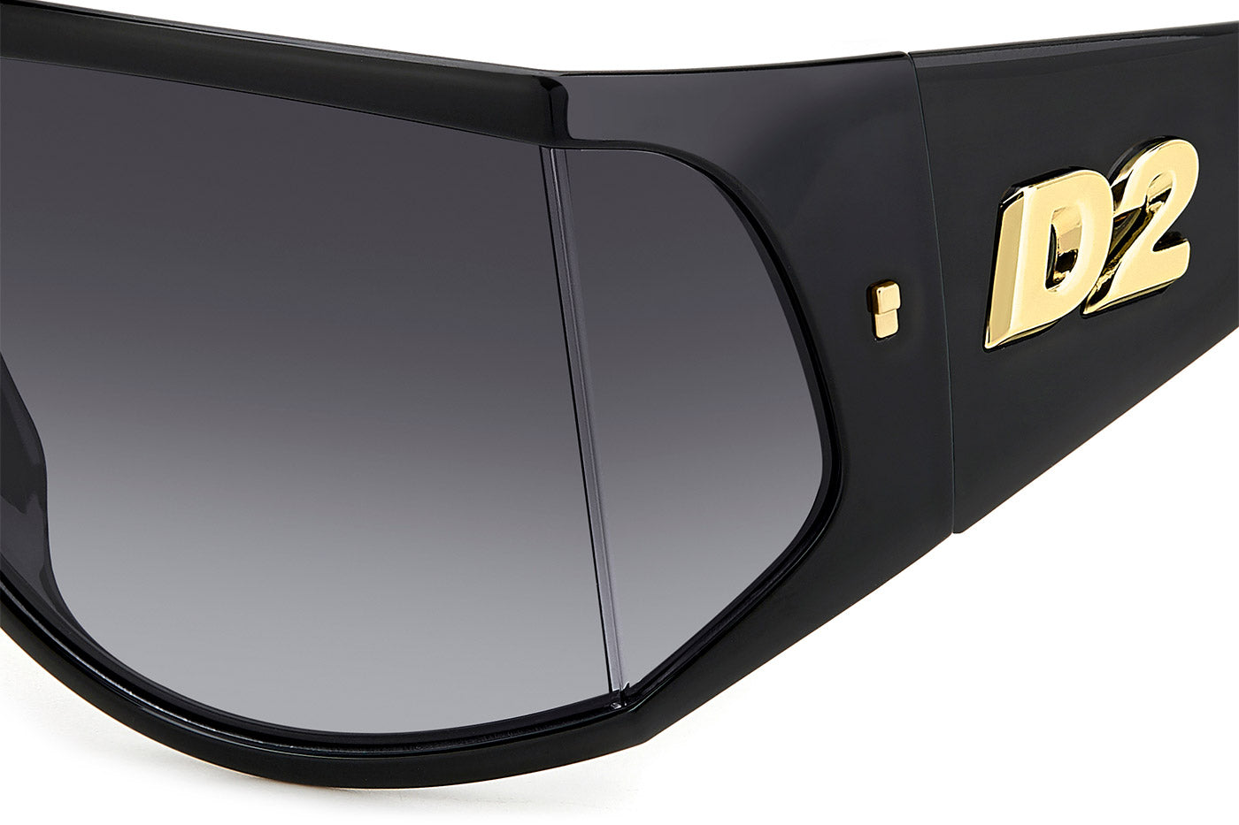 DSQUARED2 0124/S Sunglasses - Black / Dark Grey Gradient