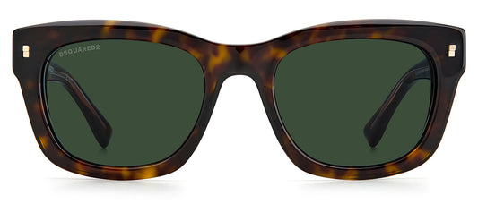 DSQUARED2 0012/S Sunglasses - Havana / Green