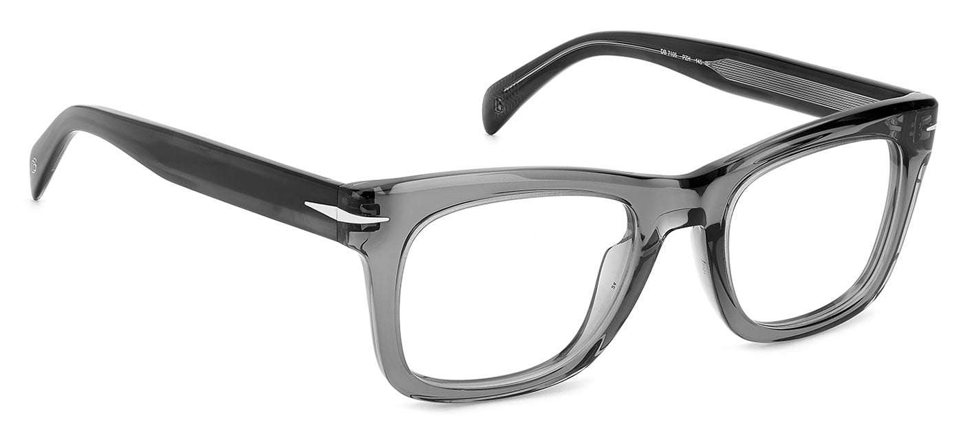 David Beckham DB7105 Glasses - Striped Grey