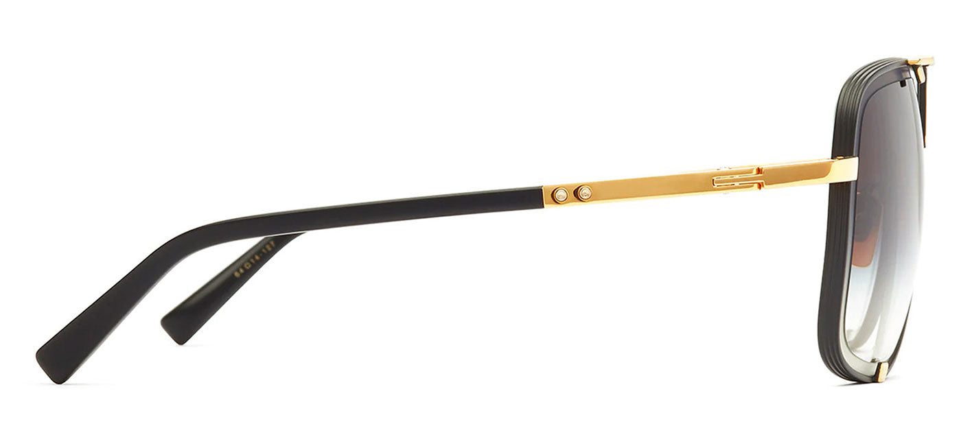 DITA Mach-Five Sunglasses - Matte Black and Yellow Gold / Grey Gradient
