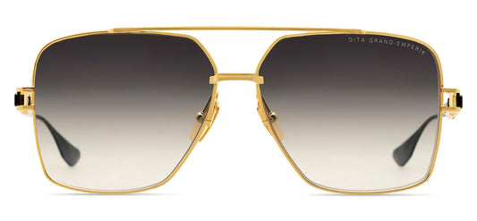DITA Grand-Emperik Sunglasses - Black / Grey to Clear Gradient