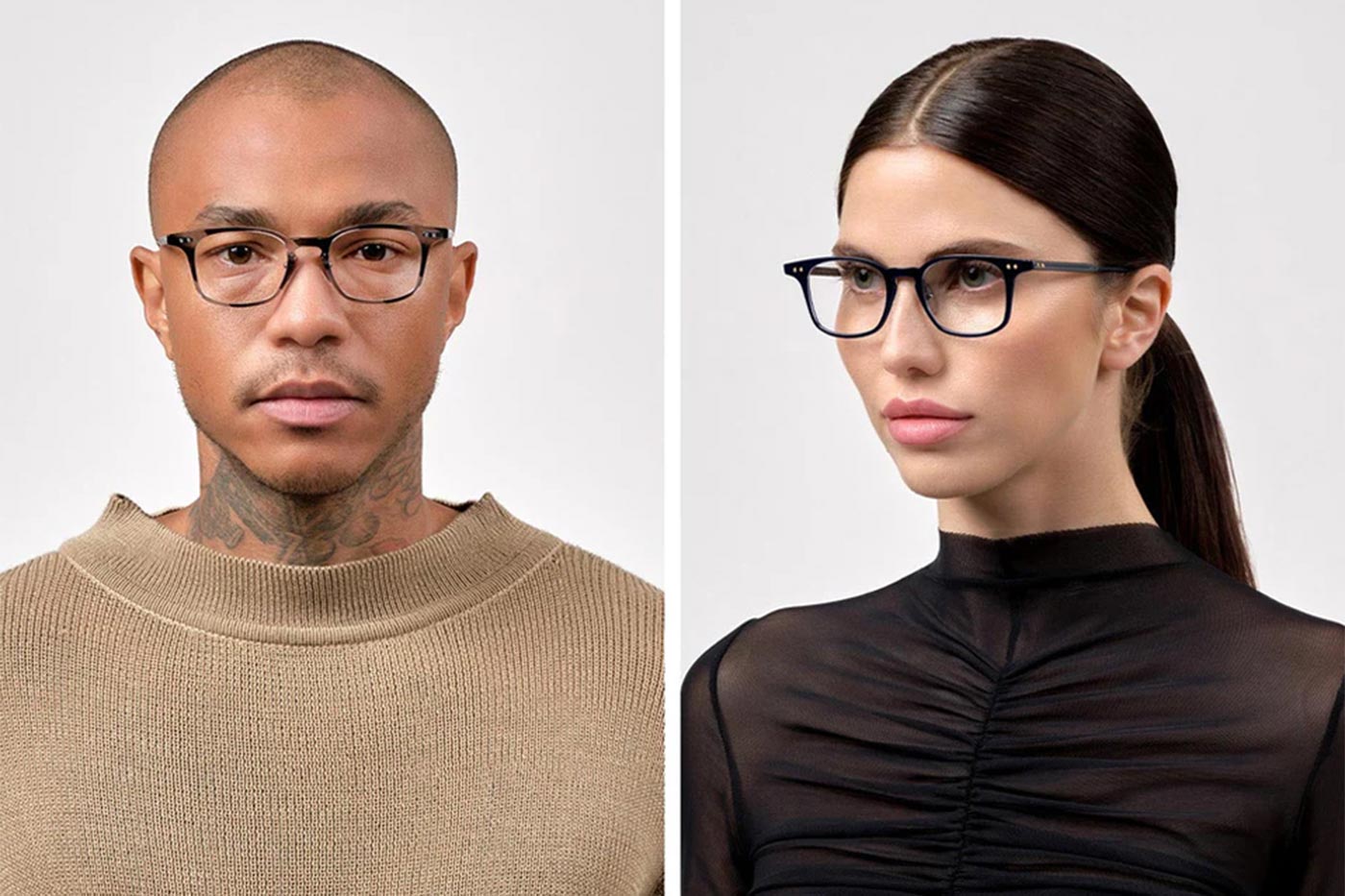 DITA Buckeye (+) Glasses - Timber Brown and White Gold