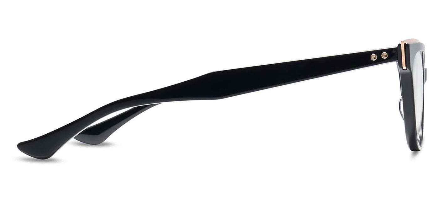 DITA Ficta Glasses - Black and Rose Gold