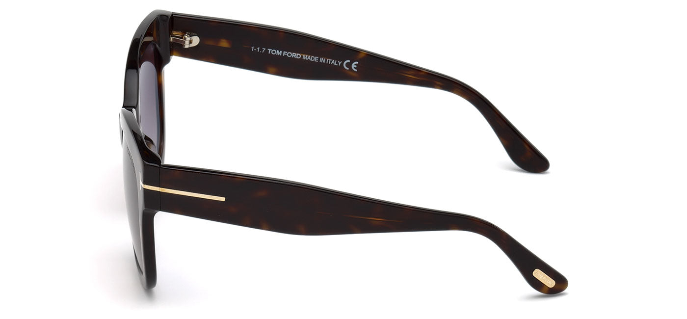 Tom Ford FT0613 Beatrix Sunglasses - Dark Havana / Bordeaux Gradient