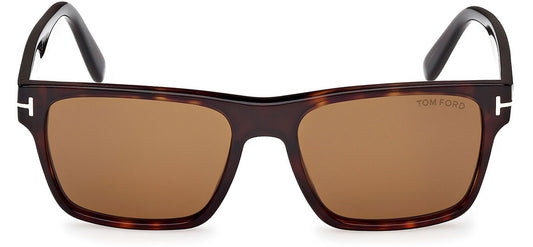 Tom Ford FT1205 Calder Sunglasses - Dark Havana / Brown