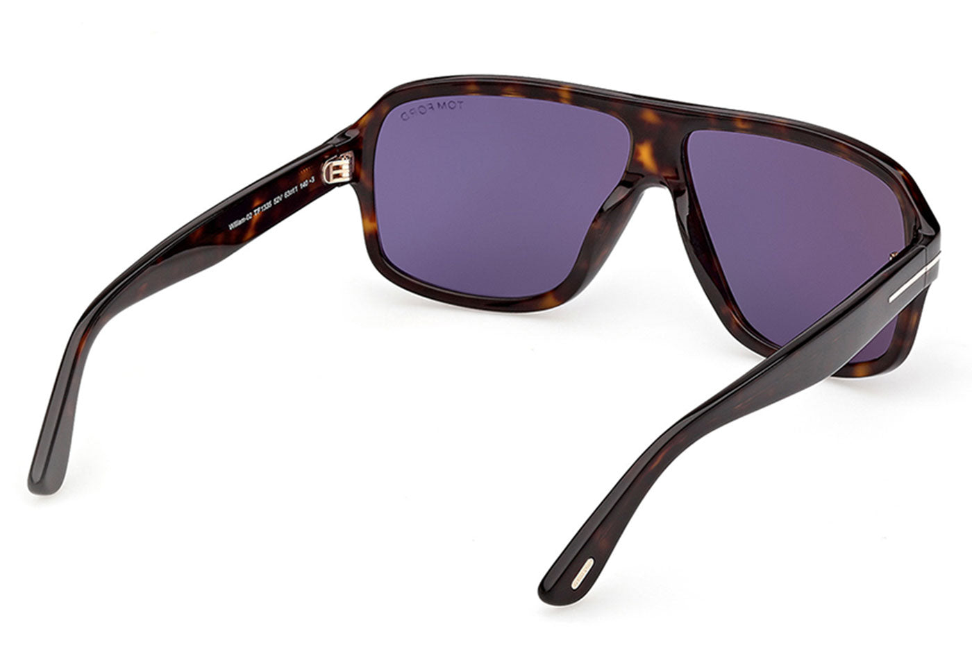 Tom Ford FT1335-N William-02 Sunglasses - Dark Havana / Blue