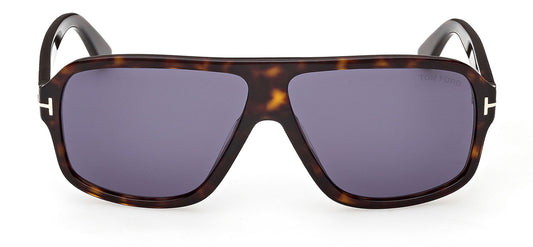 Tom Ford FT1335-N William-02 Sunglasses - Dark Havana / Blue