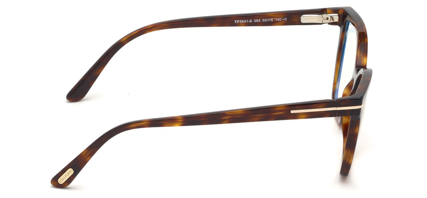 Tom Ford FT5641-B Glasses - Red Havana & Two Clip-On Set