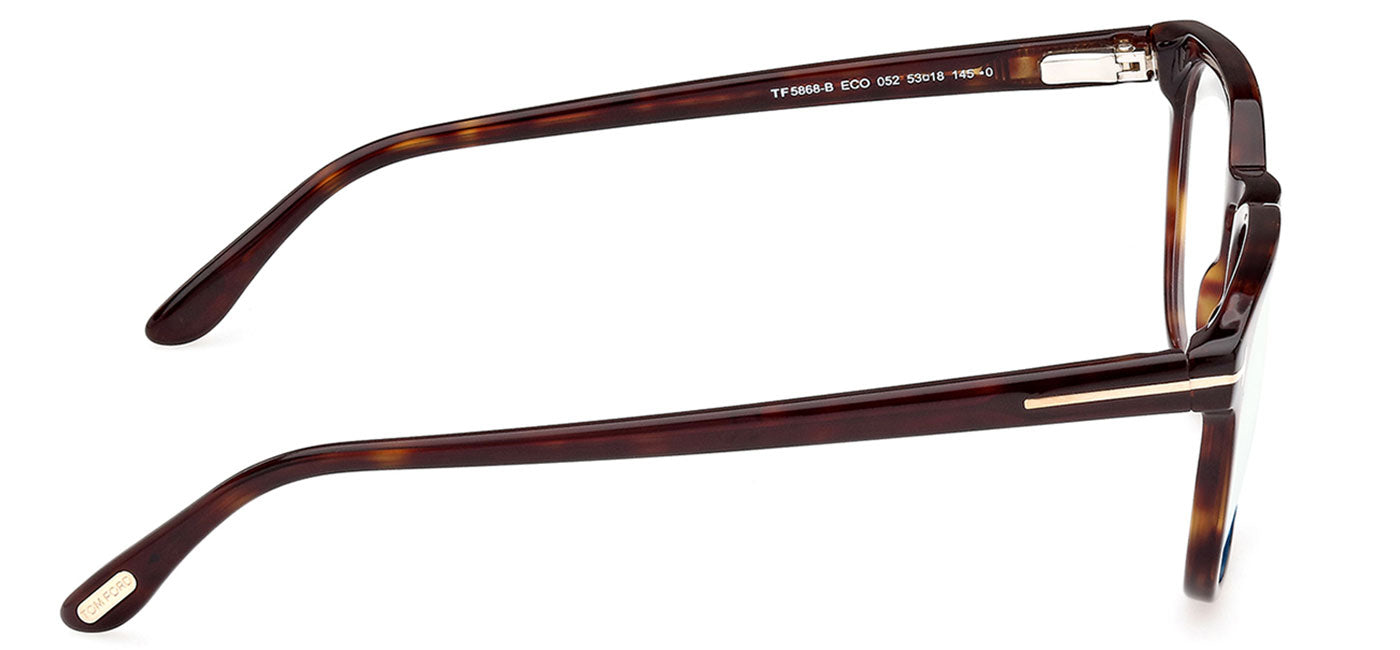 Tom Ford FT5868 Glasses - Dark Havana