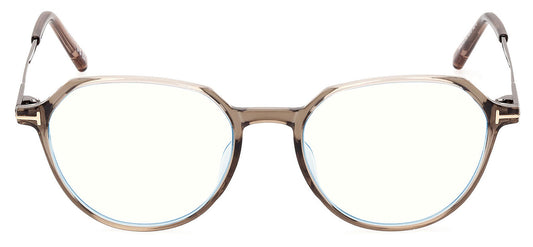 Tom Ford FT5875-B Glasses - Shiny Light Brown