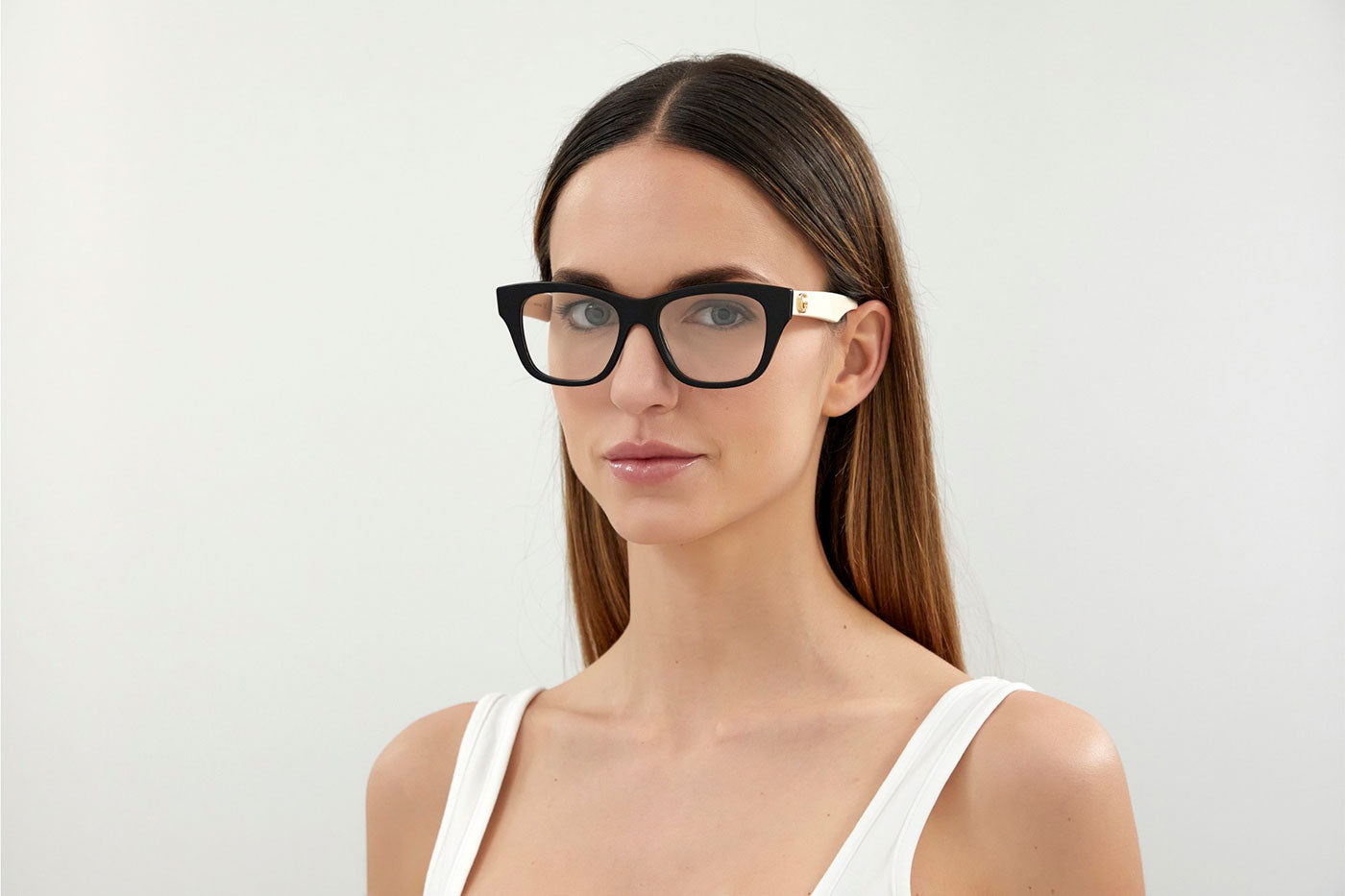 Gucci GG0999O Glasses - Black & White